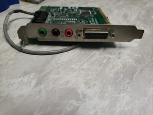 CREATIVE ENSONIQ AUDIO PCI 3000 ES1370 SOUND CARD with cable free ship - Photo 1/4