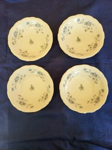JOHANN HAVILAND BAVARIA GERMANY "BLUE GARLAND" SET OF 4 BERRY BOWLS 5 1/8" - Picture 1 of 3