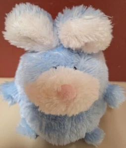 Gund Knuffles Klondike selten blau Hase Kaninchen flauschig Stofftier Beanie Spielzeug - Bild 1 von 8