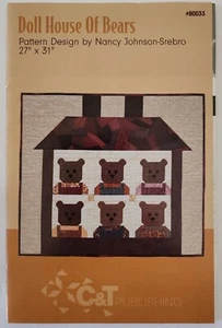 "Puppenhaus Muster #80033 Design von Nancy Johnson-Srebro 27"" x 31" - Bild 1 von 2