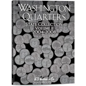 Harris Coin Folder - State Series Quarters Folders Vol II 2004-2008 #8HRS2581 - Picture 1 of 4