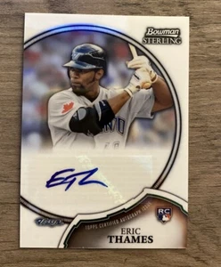 Bowman Sterling Rookie Auto Eric Thames #23 RC 2011 Toronto Blue Jays - Imagen 1 de 1