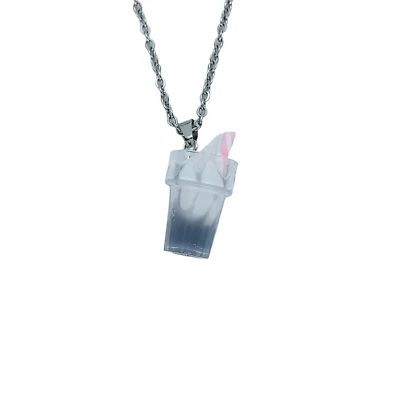 Vendedor de EE. UU. 3D Helado Helado Pendientes Colgantes Joyería Coloridos Nuevo 1 Par Foto 1 de 4