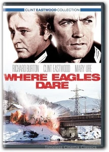 Where Eagles Dare DVD New Richard Burton Clint Eastwood Mary Ure - Imagen 1 de 1