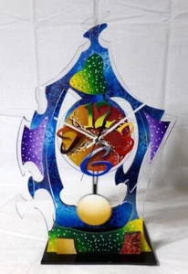 David Scherer Pop Art Mid Century Memphis Modern Psychedelic “Color” Clock - Picture 1 of 6