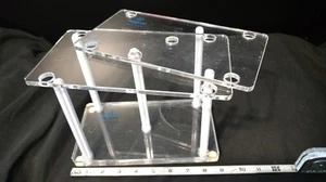 Nalgene Petri Dish Rack 5922-0024 5 Posts 2 racks trays - 9x5x9 - $69.99 - Picture 1 of 6
