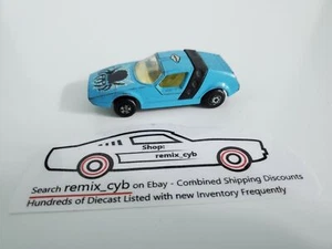 Matchbox Superfast numero romano n. VIII "Vedova Nera" Finestre Trasparenti - Foto 1 di 9