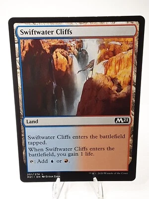 MTG - M21 - Swiftwater Cliffs (251/274) - Image 1 of 2