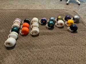 Lot 20 Vintage OPI Mini Helmet NFL Football Gumball Machine Cowboys Packers - Picture 1 of 4
