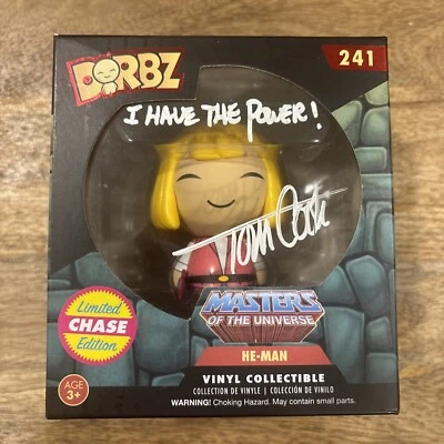Tom Cook Firmado y Con Guión - Funko Dorbz MOTU: HE-MAN EDICIÓN LIMITADA PERSECUCIÓN 241 Foto 1 de 4