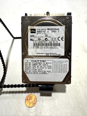 Toshiba MK2023GAS  Hard Disk Drive - Image 1 of 3