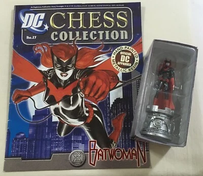 Eaglemoss DC Chess Collection No. Estatuilla de resina metálica 27 Batwoman Foto 1 de 4