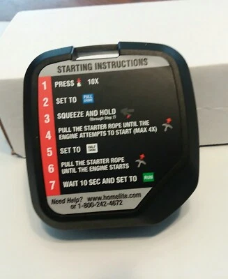 Cubierta de filtro de aire Homelite con etiquetas para recortadora de cuerdas - UT33600B UT336650B  Foto 1 de 4