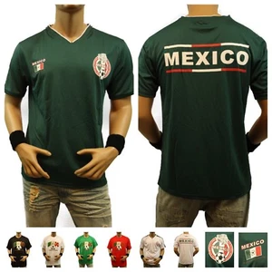 Lotto Uniforme Maglia Calcio Messico Squadra Calcio Uomo Maglia Sportiva MAGLIA - Foto 1 di 20