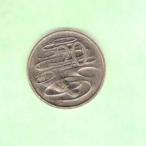 #C33. 1981 AUSTRALIAN UNCIRCULATED 20 CENT COIN - Picture 1 of 1