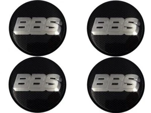 ✅ 4x BBS CX/RK Emblem Felgendeckel 70mm Carbon/Chrom 09 24 467 Original 10023604 - Bild 1 von 4
