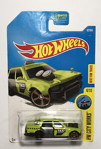Time Attaxi   - 2017 Hot Wheels City Works - Green