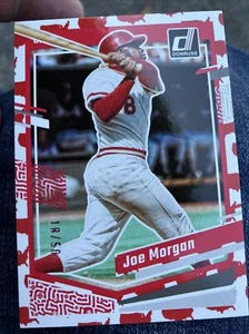 2023 Donruss Baseball Joe Morgan America Parallel #219 Serial #'d 22/50. - Picture 1 of 4
