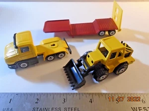 SIKU die cast Tractor Low Loader with Excavator mint. 1/87 - Picture 1 of 12