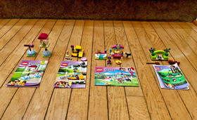 Lego Friends - Four Sets - 41024, 41302, 41018, 41020 - Great Condition/Manuals