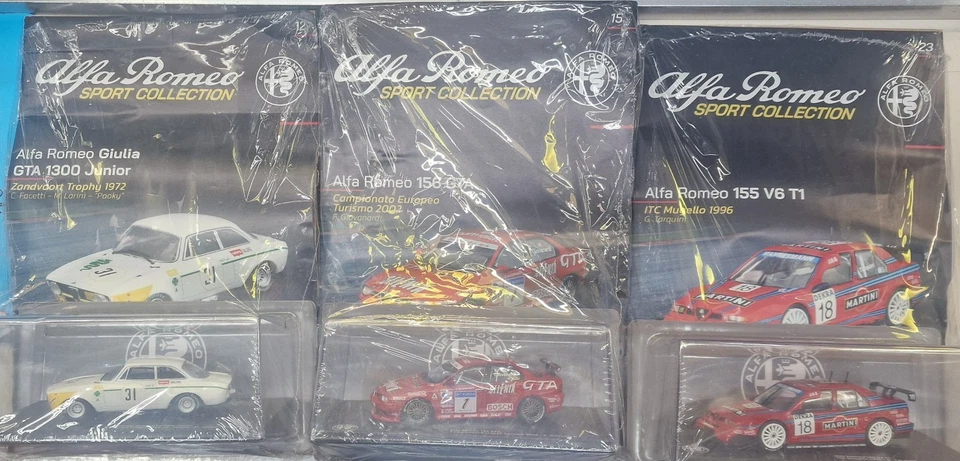 Alfa Romeo Sport Collection Lotto 3 Numeri Vedere Foto Nuovi Sigillati - Immagine 1 di 4