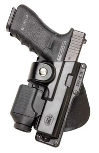 GLT17 Tactical Paddle Holster, Fits Glock 17,22,31 with Rail Mounted Laser or... - Picture 1 of 2