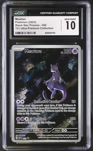 Pokemon Mewtwo Promo 052 CGC 10 Gem Mint Pokemon Card - Picture 1 of 2