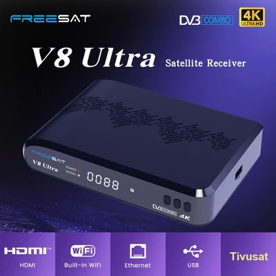 Decoder Tivusat HD 4K Satellitare e Digitale Terrestre Compatibile Tivusat  - Immagine 1 di 4