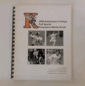 2006 Kalamazoo College Fall Sports Preseason Media Guide - Picture 1 of 1