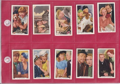 GALLAHER - FILM EPISODES - 10 CARDS - LOW NOS. - Image 1 of 2