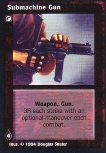 10 x Submachine Gun VTES CCG Jyhad - Picture 1 of 1