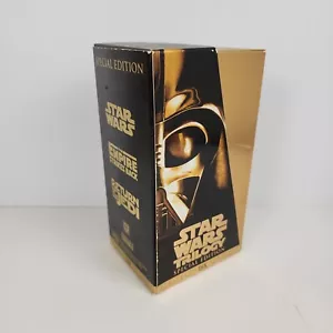 Star Wars Trilogy Special Edition VHS Box Set 1997 3 Tapes Vintage - Picture 1 of 5