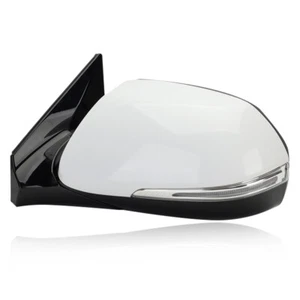 Espejo retrovisor lateral plegable eléctrico para conductor izquierdo Santa Fe 2015-2018 con cabezal de señal de giro - Imagen 1 de 14