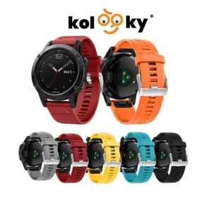 Für Garmin Instinct 2 Armband Ersatz Band Silikon Uhr 22mm Einfach Schnalle - Bild 1 von 15