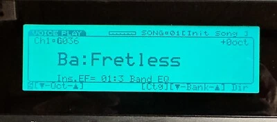 Korg 01W, 01W FD, T1, T2, T3, i2, i3, Yamaha SY77, SY99, W5, W7 LCD Backlight.