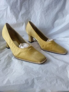 Valenti Franco Schuhe Absatz 7,5 Gold - Bild 1 von 5