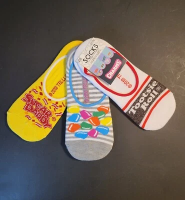 Planet Sox 3-Pk. Candy Liner Socks Multi-Color - Women's Shoe Size 4-10 - Image 1 of 4