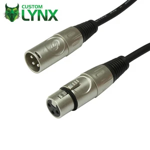 Long XLR Microphone Cables. XLR to XLR. Male to Female. 30m 40m 50m. Audio PRO - Picture 1 of 4