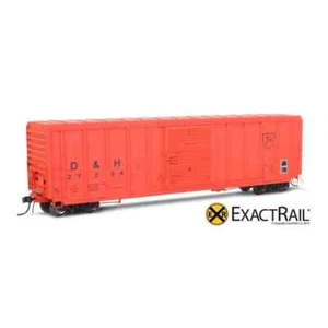 ExactRail HO P-S 5344 Box Car Delaware & Hudson Number DH 27284 New - Picture 1 of 6