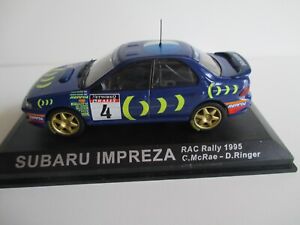 Subaru Impreza 555 rally car model Colin McRae / Derek Ringer RAC Rally 1995