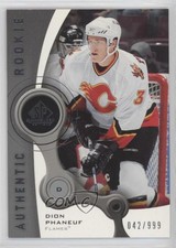 2005-06 SP Game Used Edition Authentic Rookies /999 Dion Phaneuf #130 Rookie RC