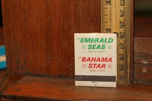 Vintage Matchbook Eastern Steamship Lines Emerald Seas Bahama Star - Picture 1 of 3