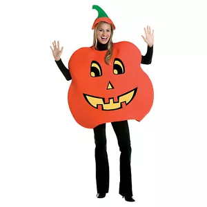 Halloween Express Pumpkin Costume 1 PC - Picture 1 of 2