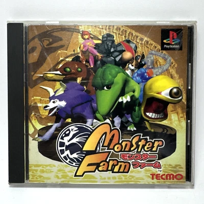 ⭐️ Playstation 1 PS1 Monster Farm ORIGINALE NTSC-J Giappone importazione JAP - Immagine 1 di 4
