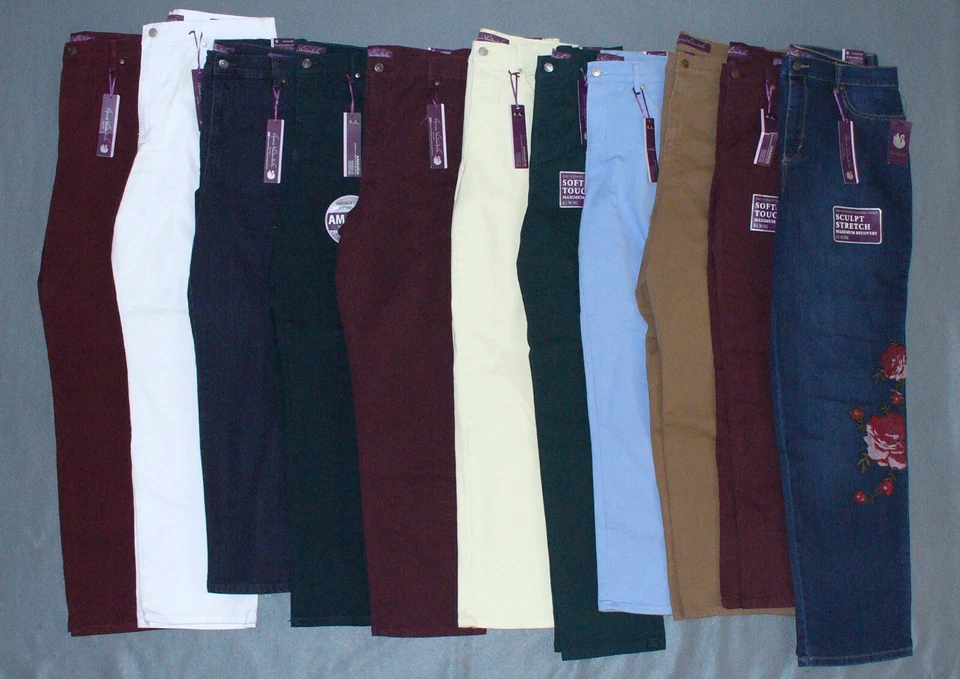 NWT Slimming Womens Gloria Vanderbilt Stretch Amanda Jeans - New Added 10/19/25 - Image 1 of 1