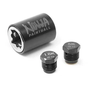 Kit de disco ráfaga tanque de paintball Ninja - perfil bajo - reguladores 3000 PSI - Imagen 1 de 2
