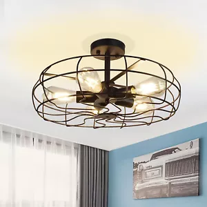 5-Light LED Ceiling Light Chandelier Pendant Fixture Lamp Living Room - Picture 1 of 9