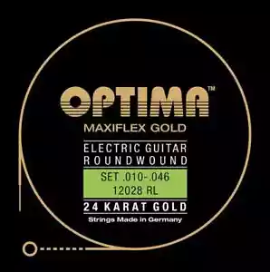 Optima Maxiflex 24 Karat Gold Electric Guitar Strings 10-46 12028.RL - Picture 1 of 1