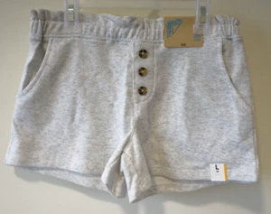 NWT There Abouts Gray Girl's Shorts Size 10-12 - Picture 1 of 1