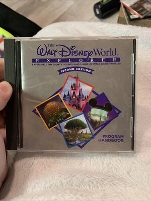 Walt Disney World Explorer 2nd Edition 1998 PC CD-ROM Rides Amusement Park Hotel - Image 1 of 3